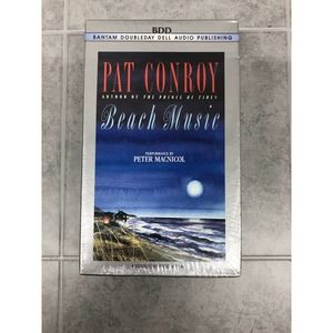Pat Conroy Beach Music BBD 6 Cassette Audio Book Fiction New Sealed